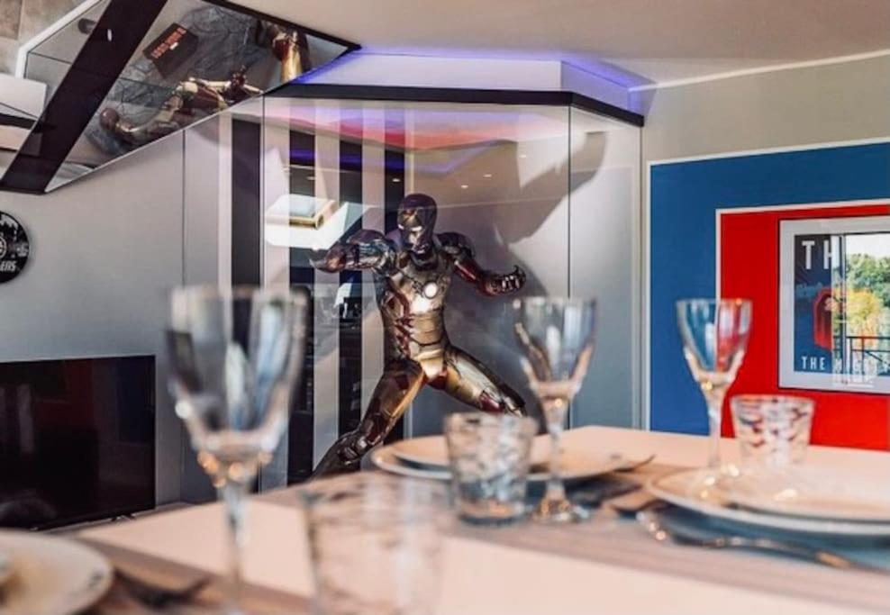 Appartement Disney Avengers, 5 Min Des Parcs Magny-le-Hongre Exterior foto